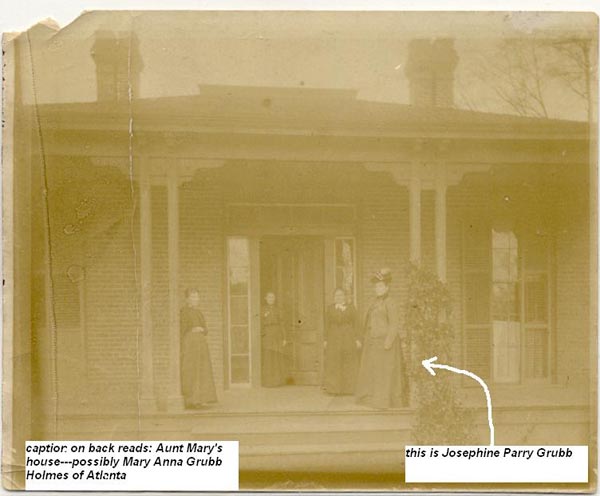 Aunt Mary Anna Grubb Holmes house